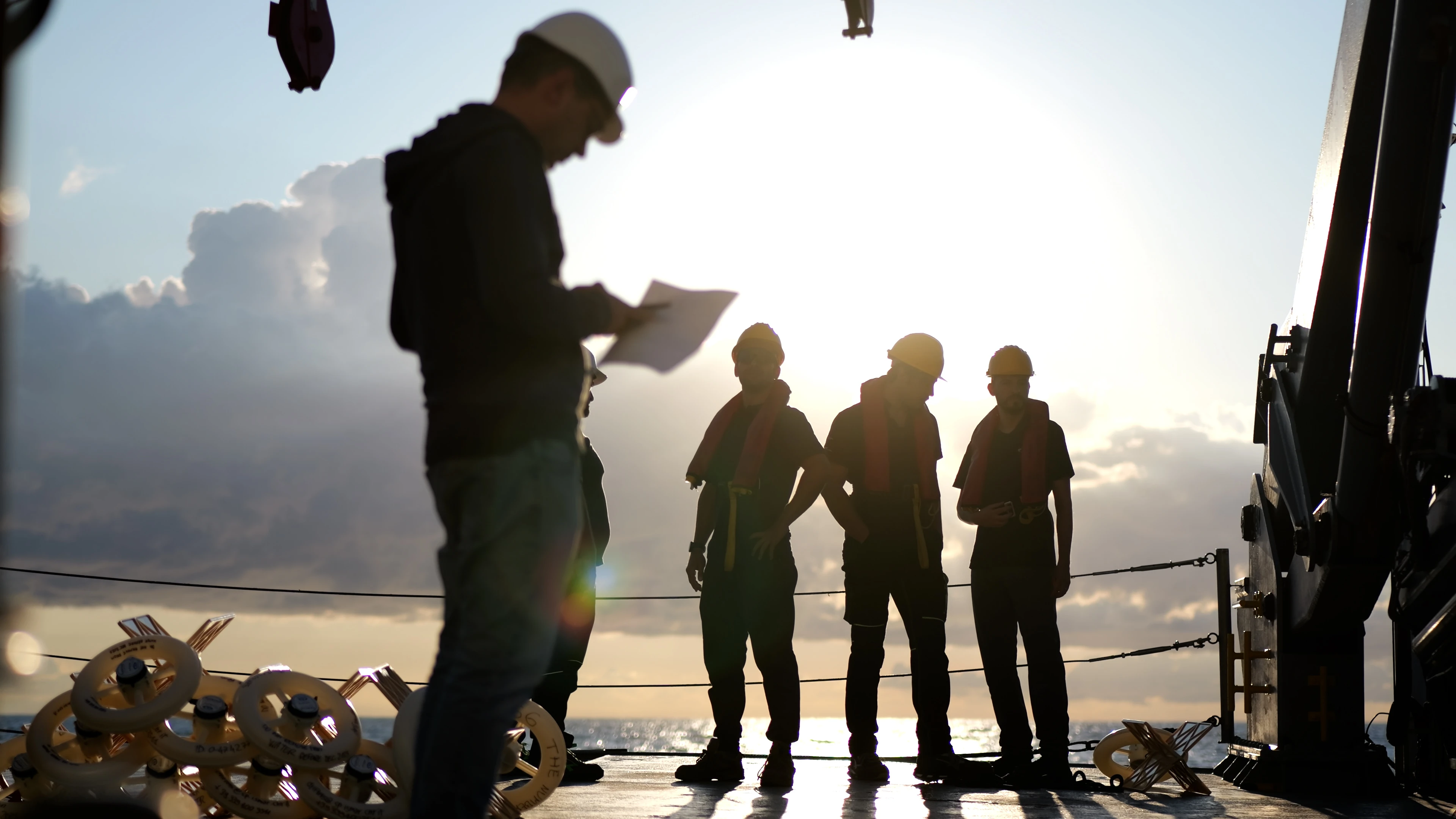 Space42 team documenting