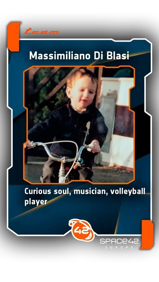 Massimiliano da bambino