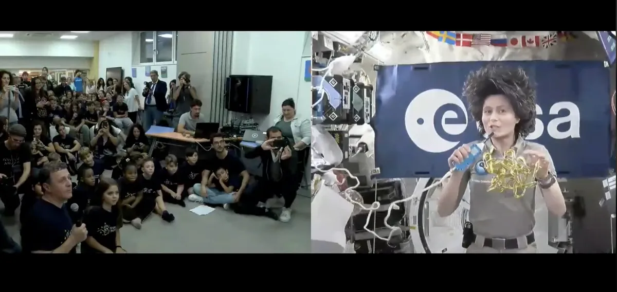 Digital sky projection on ceiling